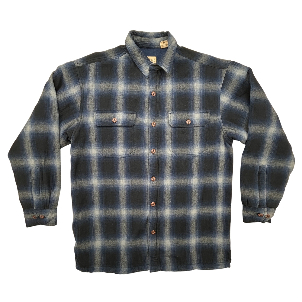 Red Head Brand Shirt Mens Medium Plaid Flannel Field Tested Outdoor Workwear